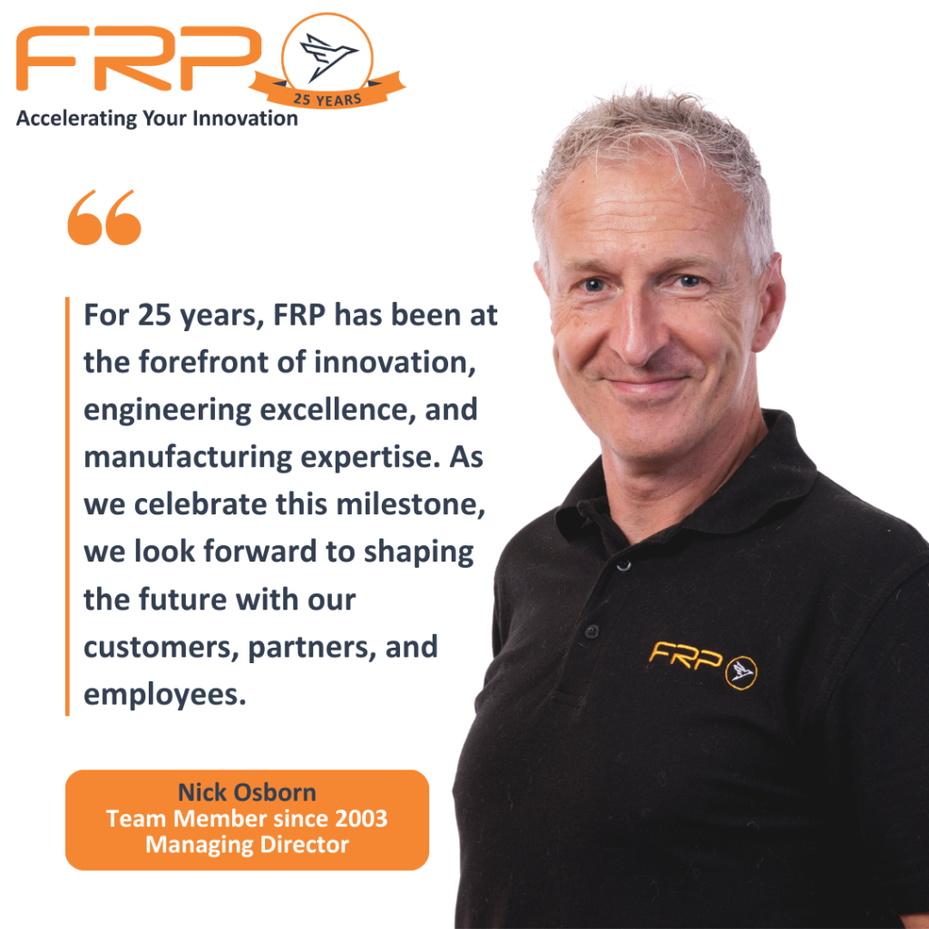 Nick Oosborn Celebrates 25 years of FRP