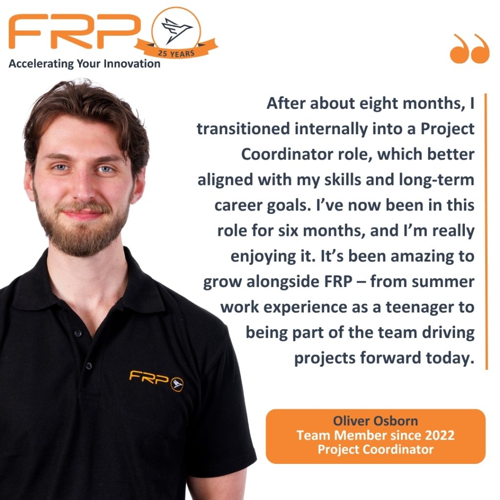 “25 Stories for 25 Years” Oliver: My Journey With FRP blog post